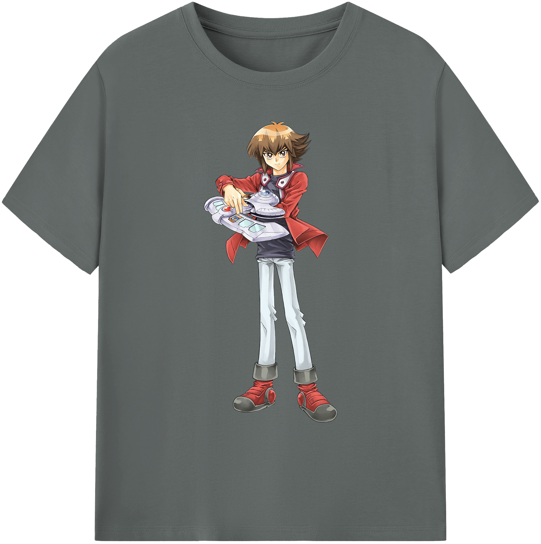 （画像用） 遊☆戯☆王 Yu-Gi-Oh! 綿100％ メンズ半袖Tシャツ｜肌触りやわらか＆通気性